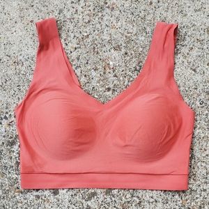 SoftStretch Padded V-Neck Bra Desert Rose